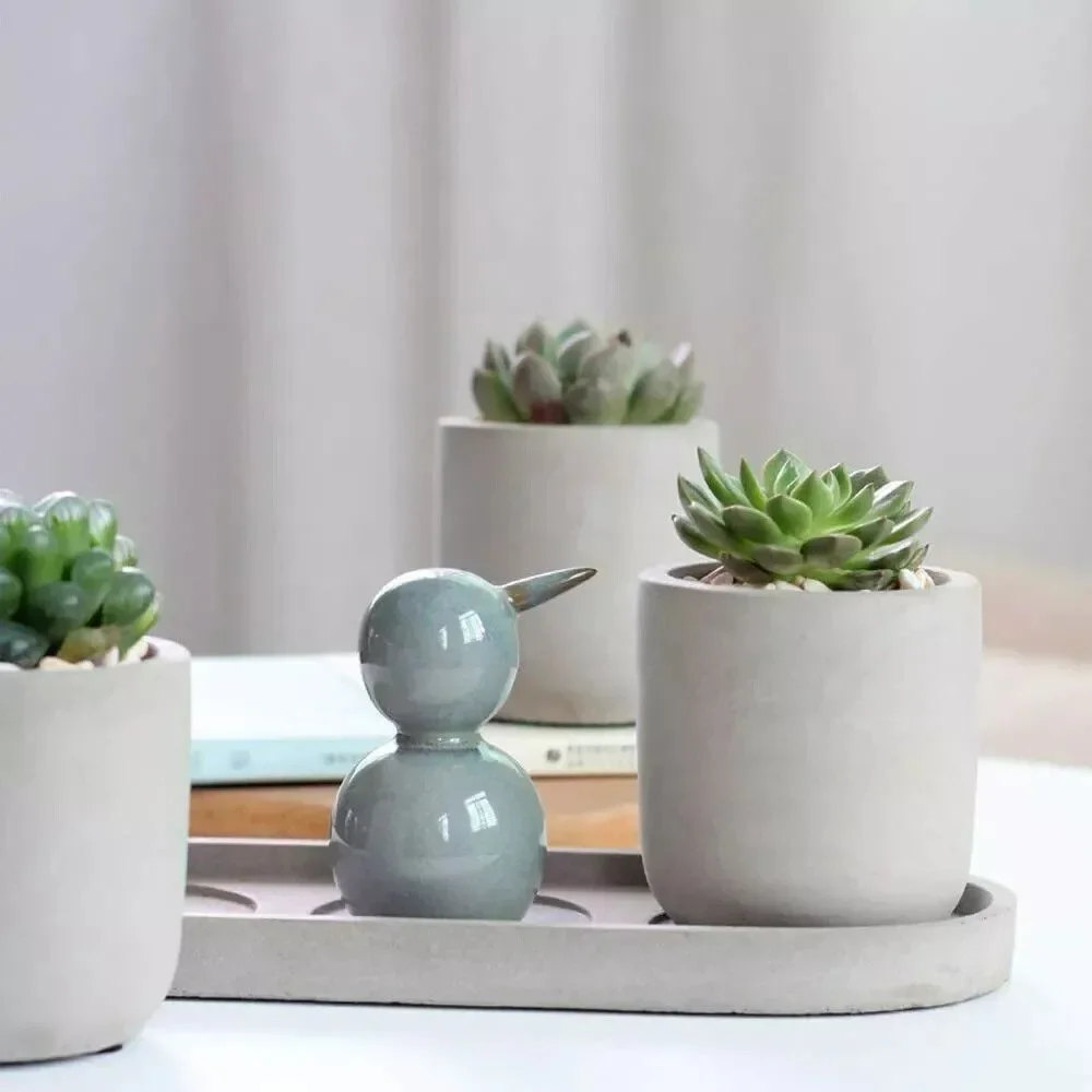 Set of 3 Succulent Planters 2.9